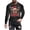 Black, variant on Stamzod Christmas Oversized Tshirts for Men Casual Round Neck Long Sleeve Shirt Christmas Gifts Men Shirts Gold XL