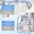 thumbnail image 4 of Mochila Transparente MUSEVOS para Eventos en Estadio 30x15x30 cm Gris, 4 of 9