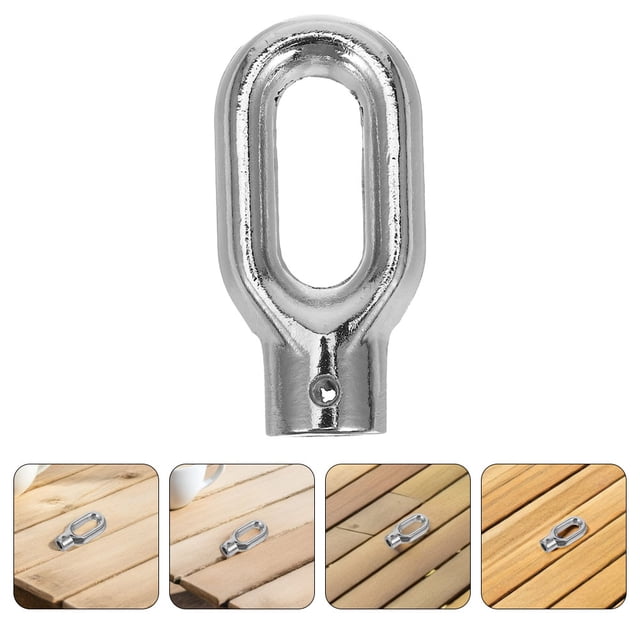 OUNONA 2Pcs Plated Silver Awning Clips for Shade Weather Resistant Awning Accessory with Enhanced Stability