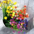 thumbnail image 5 of GRNSHTS 20 Bundles Artificial Daffodil Outdoors Flowers (Orange), 5 of 11