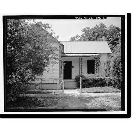 Historic Print, 513 East Park Avenue (House), Tampa, Hillsborough County, FL, 16" x 20"