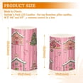 thumbnail image 6 of Yayeee Flameless Candles with Remote Flickering Battery Operated Multi Color Changing, Pink Gingerbread House, 6 of 7