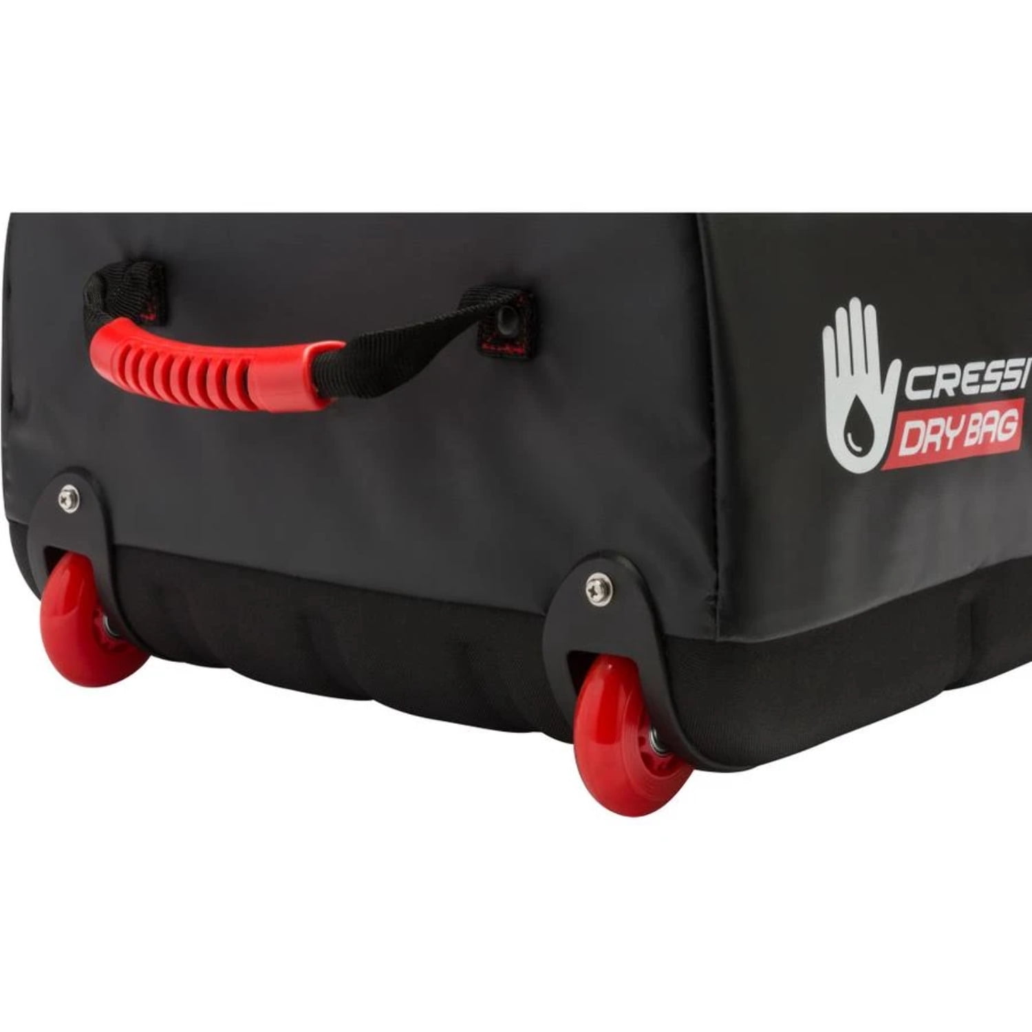 Cressi Tuna Dry Roller Gear Bag - Black/Red