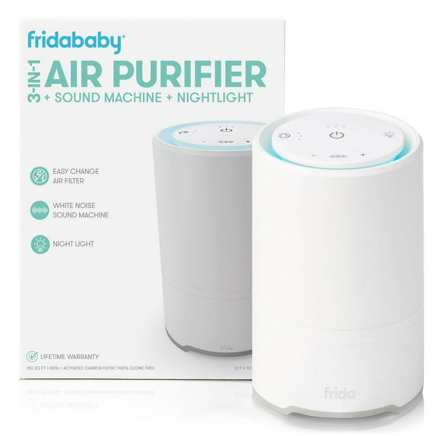 Purificador de Aire Frida Baby Blanco 3 en 1 con Sonido y Luz de Noche Frida Baby NA