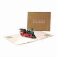 thumbnail image 4 of Steam Train Pop Up Christmas Card 3D Birthday Greeting Card Assembled Tr, 4 of 6