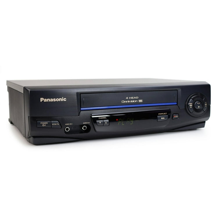 Pre-Owned Panasonic PV-V4021 Mono VHS VCR Player - w/ Original Remote, A/V  Cables, & Manual