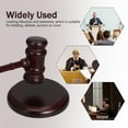 thumbnail image 3 of Miangastore 1 Set Traditional Design Legal Hammer With Audible Sound Function For Meetings And Ceremonies, 3 of 9