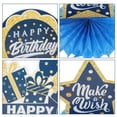 thumbnail image 2 of 6pcs Male Birthday Honeycomb Decorations Table Adornments Party Decorative Props, 2 of 7