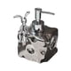 thumbnail image 4 of Dispensador de jabón manual, dispensador de jabón líquido de manos, recambio de cerámica moderno y elegante S, 4 of 9