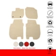 thumbnail image 2 of Ikon Motorsports Floor Mat Compatible With 2015-2020 Honda Fit Factory Fitment Beige Nylon Front Rear Car Floor Mats Liner Carpets Replacement 4PCS, 2 of 8