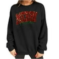 thumbnail image 3 of Merry Christmas Sweatshirts for Women Vintage Christmas Tree Graphic Shirt Xmas Holiday Casual Long Sleeve Pullovers, 3 of 7