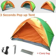 iMeshbean Pop Up 2-3 Person Camping Mesh-Top Beach Tent Shelter UPF 50+ with Carry Bag