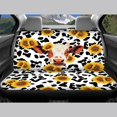 thumbnail image 6 of Pzuqiu Cow Sunflower Pattern Full Set Car Seat Covers, Interior Decor Breathable Fit for Cars, 6 of 10