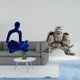 thumbnail image 2 of Figura De Pensador Abstracto Con Forma Humana, Adorno Escultural Para Oficina, Bar, Boda, Estatua De Búho Moderna, Figura De Animal De Mesa Para Sala De Estar, Decoración De Gabinete, Mesita, 2 of 8