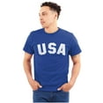 thumbnail image 4 of United States of America USA Patriot Men's Graphic T Shirt Tees Brisco Brands M, 4 of 6
