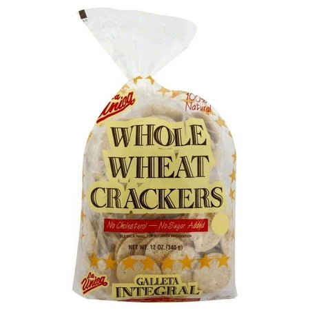 La Unica Whole Wheat Crackers, 12 oz