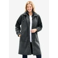 thumbnail image 5 of Woman Within Plus Size Twill Hooded Stadium Jacket, 5 of 6