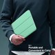 thumbnail image 5 of Nuevo iPad Air de 4.ª generación, funda para iPad Air 4 (10,9 pulgadas, 2020)/iPad Pro de 11" 2018, [compatible con carga y par de Apple Pencil] Funda magnética resistente con soporte triple y activación/desactivación automática - Verde menta Sailing Electrónica, 5 of 6