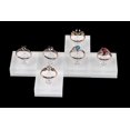 thumbnail image 5 of 3 pieces Clear Acrylic Jewelry Holder Photography Props Rings Clips Display Stand Transparent White Acrylic Ring Shelf Jewelry Display Shelf Jewelry Silver Display Prop, 5 of 5
