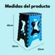 thumbnail image 5 of Banco Plegable Grande Portatil Plastico Soporta 120kg 1pz Acabado De La Estructura Mate Color Azul, 5 of 8