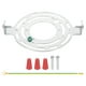 thumbnail image 1 of Kit de Soporte de Montaje Universal para Fijación de Luz Uxcell de 130mm (5.1"), Placa de Techo Redonda con Tornillo para Luz de Pared, Luz de Techo, Pantalla de Araña, 1 of 7