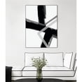 thumbnail image 2 of Giant Art Canvas  24x32 Angular Pulse IV Framed in White, 2 of 3