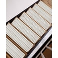 thumbnail image 7 of Stair Treads for Wooden Steps,Beige Brown Striped Peel and Stick Stair Treads with Adhesive,Modern White Abstract Art Aesthetics Non Slip Indoor Stairs Runner Rugs Mats for Elders Dogs 8"x30" 10PCS, 7 of 7