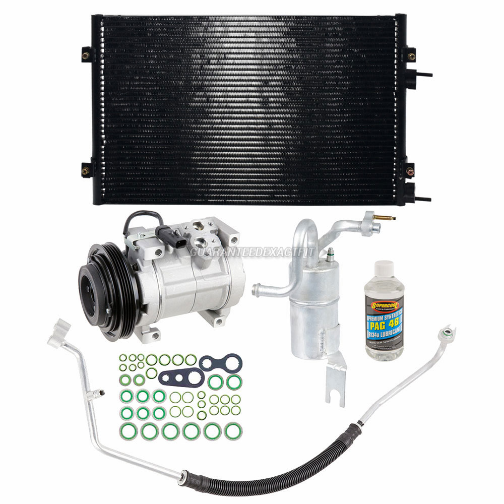 For Chrysler PT Cruiser 20042006 A/C Kit w/ AC Compressor Condenser