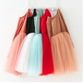 thumbnail image 4 of Krdevn Toddler Girls Long Sleeve Dress - Solid Color Tutu for Holiday Party, Princess Play & Occasion,18-24 Months, 4 of 4