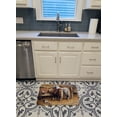 thumbnail image 3 of Carolines Treasures BDBA0135RUG Horses Eating with the Chickens Machine Washable Memory Foam Mat, 3 of 4