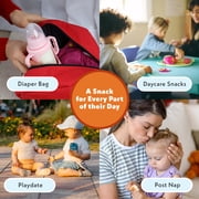 (2 pack) Once Upon a Farm Organic Baby Puffs, Mango, Carrot & Coconut, 1.5oz Canister