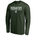 thumbnail image 2 of Men's Green Michigan State Spartans Team Unity Football Long Sleeve T-Shirt, 2 of 3