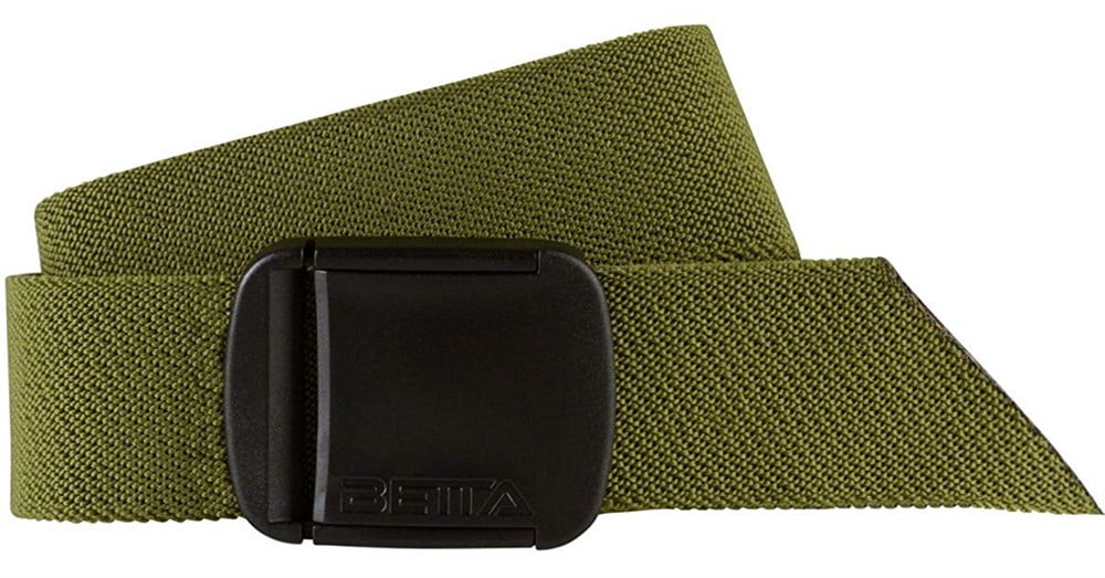 BETTA 1.5 Inch Wide Men/'s Elastic Stretch Belt with Adjustable Buckle