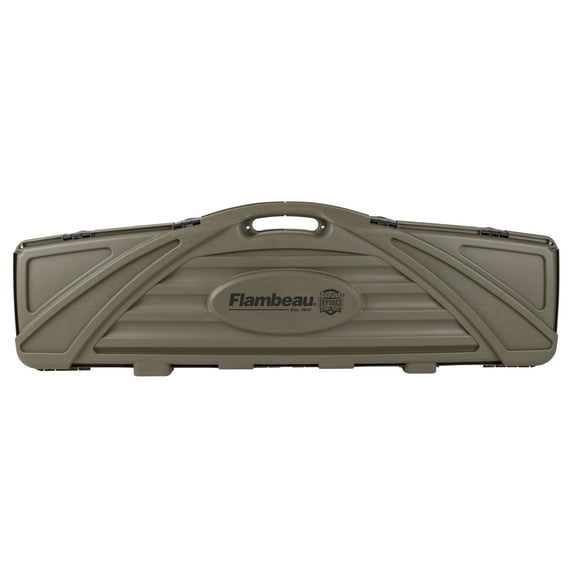 Flambeau Zerust Infused Double Gun Case, Green, 1 Piece
