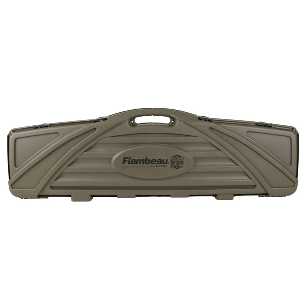 Flambeau Zerust Infused Double Gun Case, Green, 1 Piece