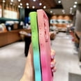 thumbnail image 5 of Compatible with Samsung Galaxy S22 Ultra 5G Phone Case,Cute Gradient Case Curly Wave Frame Case Camera Protection Soft Shockproof Cover (f), 5 of 8