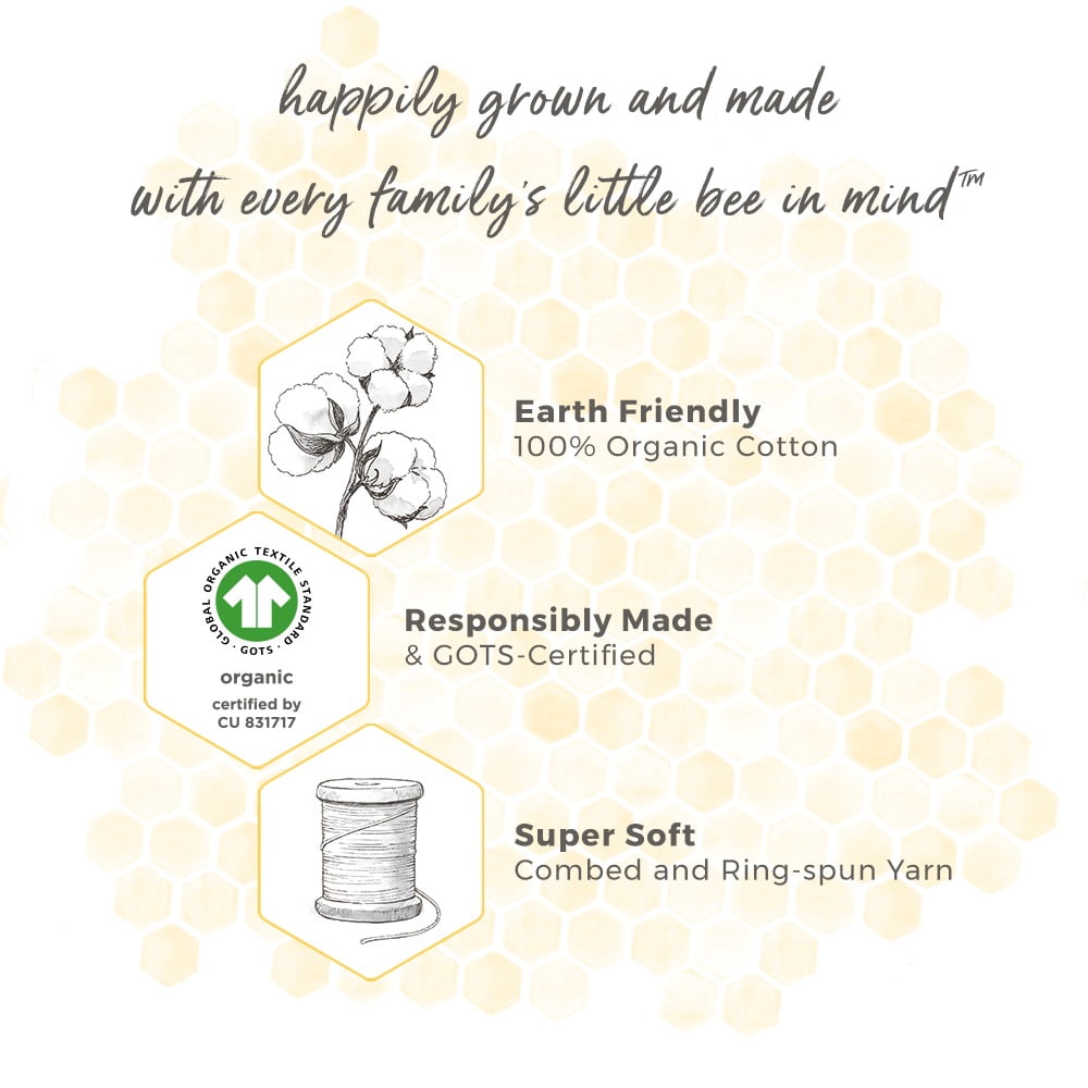 Burt's Bees Baby Organic Cotton Baby Boy One Piece Sleep 'N Play, Sizes Newborn-6/9 Months