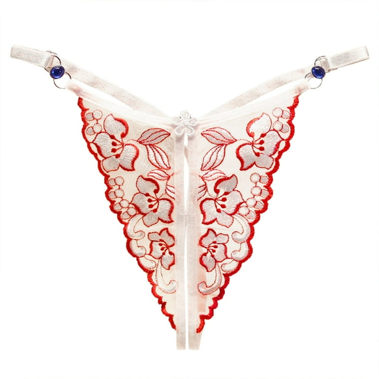 Lingerie Sets for Women Women Embroidered Panties Diamond Belt