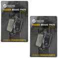 thumbnail image 1 of Niche Rear Brake Pad Set for Suzuki DRZ400 Organic Motorcycle 2 Pack 519-KPA2484D, 1 of 5
