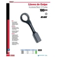 thumbnail image 2 of Llave De Golpe Acodada Black 12 Puntas 2639sw Urrea Urrea 2639SW, 2 of 3