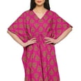 thumbnail image 4 of Moomaya Kaftan Long de Plage pour Femmes, Tenue de Plage, Robe de Plage, Couvre-Maillot Bikini, Kaftan, Grande Taille-4TG-5TG, 4 of 6