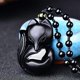 thumbnail image 2 of Collar de cuarzo rosa natural, obsidiana de hielo y fluorita, colgante de piedra preciosa de cristal curativo, colgante de amuleto de protección, piedra, 2 of 4