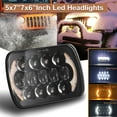 thumbnail image 5 of 2x 7x6" LED Headlight High/Low Beam Halo DRL for GMC Savana 1500 2500 3500 Safari Van, 5 of 16