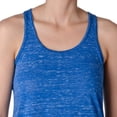 thumbnail image 5 of Bella Ladies Flowy Racerback Tank, XS, Blue Marble, 5 of 5