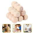 thumbnail image 2 of HLONK Wooden Dice 100pcs Unfinished 6 Sided Blocks for Games & Parties, 2 of 6