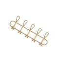 thumbnail image 1 of Ganchos de pared de ratán, organizador de ropa para niños, colgador de ropa, ganchos para habitación de niños, adornos para tienda de ropa Almacenamiento y organización del hogar 5 Ganchos 66x20cm Yuarrent HA066417-02B, 1 of 6