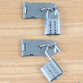 thumbnail image 2 of Combination Lock Zinc Alloy Portable Button Password Locking Luggage Padlock Backpack Outdoor Safety Drawer Bag External Short Beam, 2 of 6