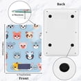 thumbnail image 2 of Animal Heads Food Scale Digital Kitchen Scale Waterproof Tempered Glass Tare Function 11 lb for Baking Cooking Meal Prep, 2 of 7