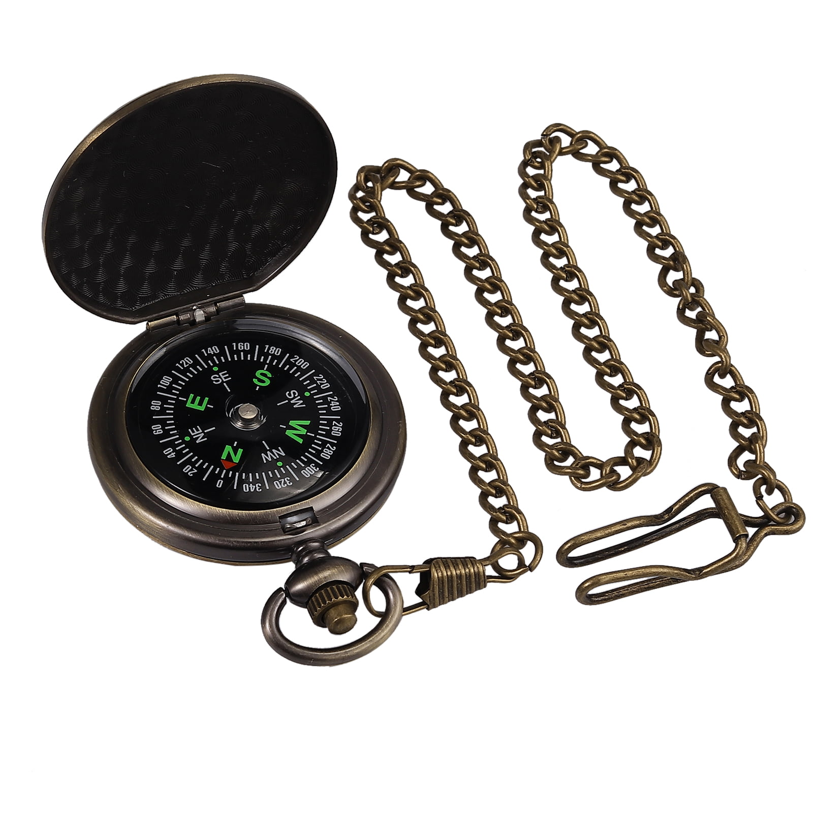 Sighting Metal High Accuracy Lensatic Compass With Scale Ruler and Bubble Level for sale online 