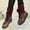 G-Red, variant on 2025 Women's Solid Fuzzy Socks Heated Socks Women Winter Warm Over Knee Hiking Socks Womens High Socks Home Thigh-High Colorful No Show Socks Warm Socks